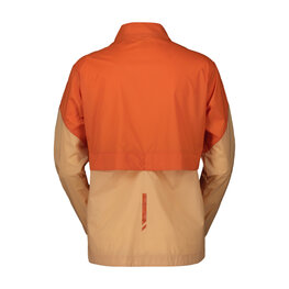 SCOTT Kolesarska  vetru odporna jakna - ENDURANCE ANORAK WB W - oranžna/bež