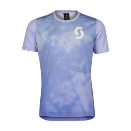 SCOTT Kolesarski dres s kratkimi rokavi - TRAIL VERTIC 20 SS JR - modra