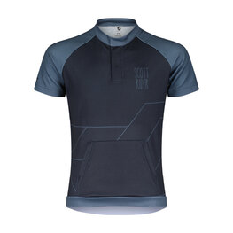 SCOTT Kolesarski dres s kratkimi rokavi - RC TEAM SS JR - modra