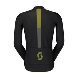 SCOTT Kolesarska  vetru odporna jakna - RC PRO WARM HYBRID GTX WS - zelena/črna