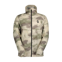 SCOTT Kolesarska  vetru odporna jakna - EXPLORAIR LIGHT WB - bela/zelena