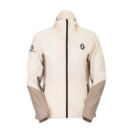 SCOTT Kolesarska  vetru odporna jakna - EXPLORAIR LIGHT WB W - bela/rjava