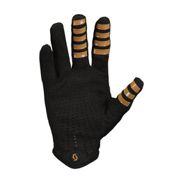 SCOTT Kolesarske  rokavice z dolgimi prsti - TRACTION LF - modra/rjava/črna