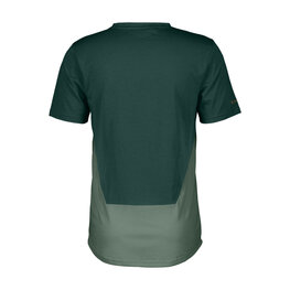 SCOTT Kolesarska  majica s kratkimi rokavi - TRAIL FLOW DRI SS - zelena