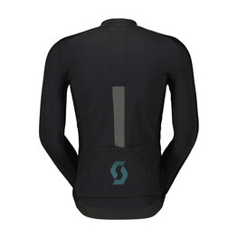 SCOTT Kolesarska  vetru odporna jakna - RC PRO HYBRID GTX WS LTD - črna/zelena