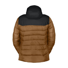 SCOTT Kolesarska  podaljšana jakna - INSULOFT WARM - črna/rjava