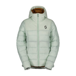 SCOTT Kolesarska  podaljšana jakna - INSULOFT WARM W - zelena/rjava