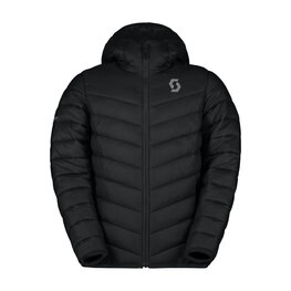 SCOTT Kolesarska  podaljšana jakna - INSULOFT WARM JR - črna