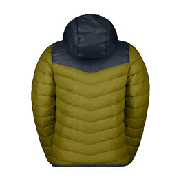 SCOTT Kolesarska  podaljšana jakna - INSULOFT WARM JR - zelena/siva