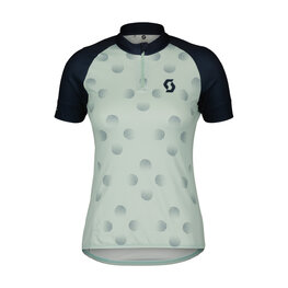 SCOTT Kolesarski dres s kratkimi rokavi - ENDURANCE 30 - svetlo modra