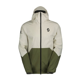 SCOTT nepremočljiva jakna - EXPLORAIR LIGHT DRYO 2.5L - bela/zelena