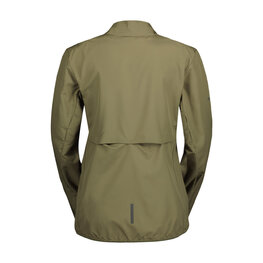 SCOTT Kolesarska  vetru odporna jakna - ENDURANCE TECH WB W - zelena