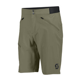 SCOTT Kolesarske kratke hlače brez naramnic - EXPLORAIR LIGHT - zelena