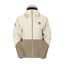 SCOTT nepremočljiva jakna - EXPLORAIR LIGHT DRYO 2.5L W - bela/rjava