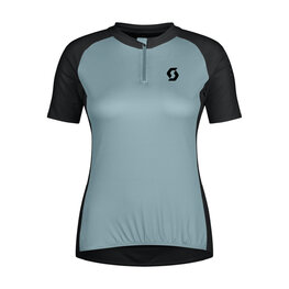 SCOTT Kolesarski dres s kratkimi rokavi - ENDURANCE 20 W - modra/črna