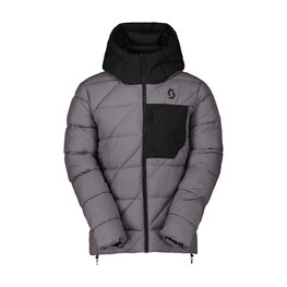 SCOTT Kolesarska  podaljšana jakna - INSULOFT WARM - siva/črna