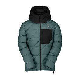 SCOTT Kolesarska  podaljšana jakna - INSULOFT WARM - modra/črna