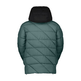 SCOTT Kolesarska  podaljšana jakna - INSULOFT WARM - modra/črna