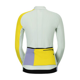 SCOTT Kolesarska  vetru odporna jakna - RC PRO WARM GTX WS-REMIX W - zelena/rumena/modra