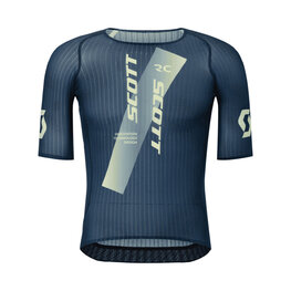 SCOTT Kolesarski dres s kratkimi rokavi - RC ULTD SL - modra