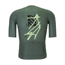 SCOTT Kolesarski dres s kratkimi rokavi - ULTD AERO - zelena