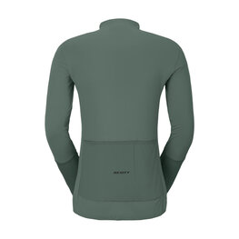 SCOTT Kolesarski dres z dolgimi rokavi poletni - ENDURANCE - zelena