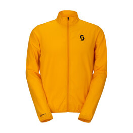 SCOTT Kolesarska  vetru odporna jakna - ENDURANCE WB - oranžna