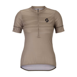 SCOTT Kolesarski dres s kratkimi rokavi - ENDURANCE LT W - siva