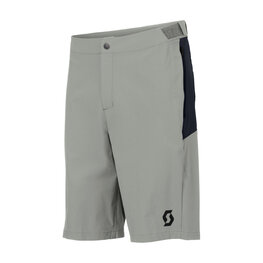 SCOTT Kolesarske kratke hlače brez naramnic - VERTIC LT W/PAD - siva/modra