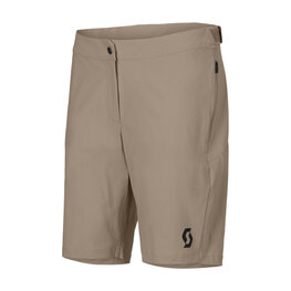 SCOTT Kolesarske kratke hlače brez naramnic - VERTIC LT W/PAD W - bež
