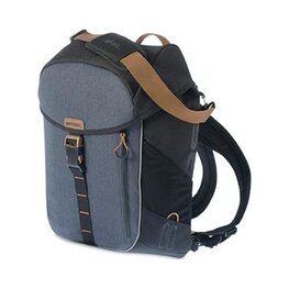 BASIL Kolesarska  torba - MILES DAYPACK - siva