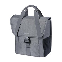 BASIL Kolesarska  torba - GO SINGLE BAG - siva
