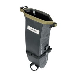 BASIL Kolesarska  torba - NAVIIGATOR STORM M - siva/črna