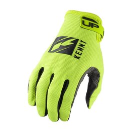 KENNY Kolesarske  rokavice z dolgimi prsti - GLOVES UP 24 - rumena