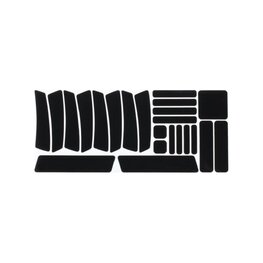 BBB nalepke - BBP-71 MULTI VIS 3M - črna