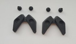 DMT rezervna peta - HEEL PIECE - črna