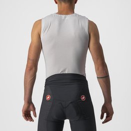 CASTELLI Kolesarska  majica brez rokavov - ACTIVE COOLING - siva