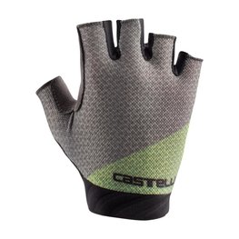 CASTELLI Kolesarske rokavice s kratkimi prsti - ROUBAIX GEL 2W - siva