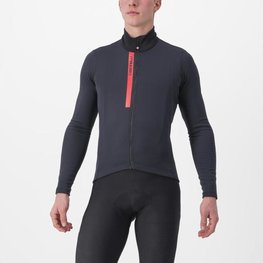 CASTELLI Kolesarski dres z dolgimi rokavi zimski - ENTRATA THERMAL - črna
