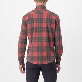 CASTELLI srajca - UNLIMITED FLANNEL - rdeča