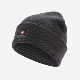 CASTELLI Kolesarska kapa - PODIOFORMA BEANIE - siva