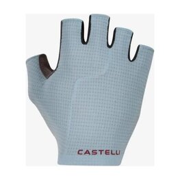 CASTELLI Kolesarske rokavice s kratkimi prsti - PREMIO EVO - modra
