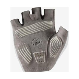 CASTELLI Kolesarske rokavice s kratkimi prsti - ESPRESSO - oranžna