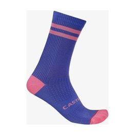 CASTELLI Kolesarske klasične nogavice - ORIGINALE 18 - vijolična