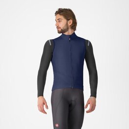 CASTELLI Kolesarski brezrokavnik - PERFETTO AIR - modra