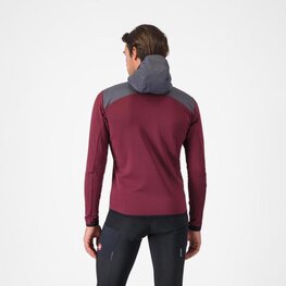 CASTELLI pulover - UNLIMITED ROAM - bordo