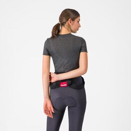 CASTELLI Kolesarska  majica s kratkimi rokavi - MEDIO BASE LAYER W - siva