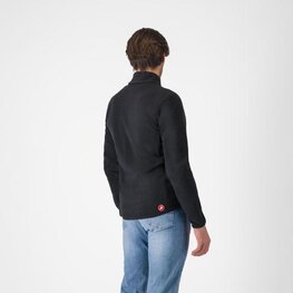 CASTELLI pulover - CLASSICO FLEECE - črna