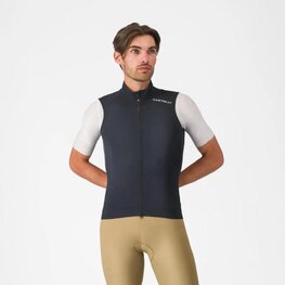 CASTELLI Kolesarski brezrokavnik - ESPRESSO 2 - črna