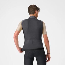 CASTELLI Kolesarski brezrokavnik - ESPRESSO 2 - siva